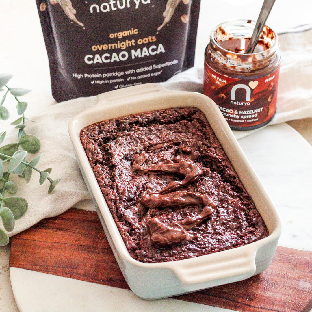 Cacao Maca Baked Oats