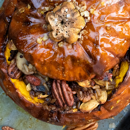 Superfood Stuffed Pumpkin