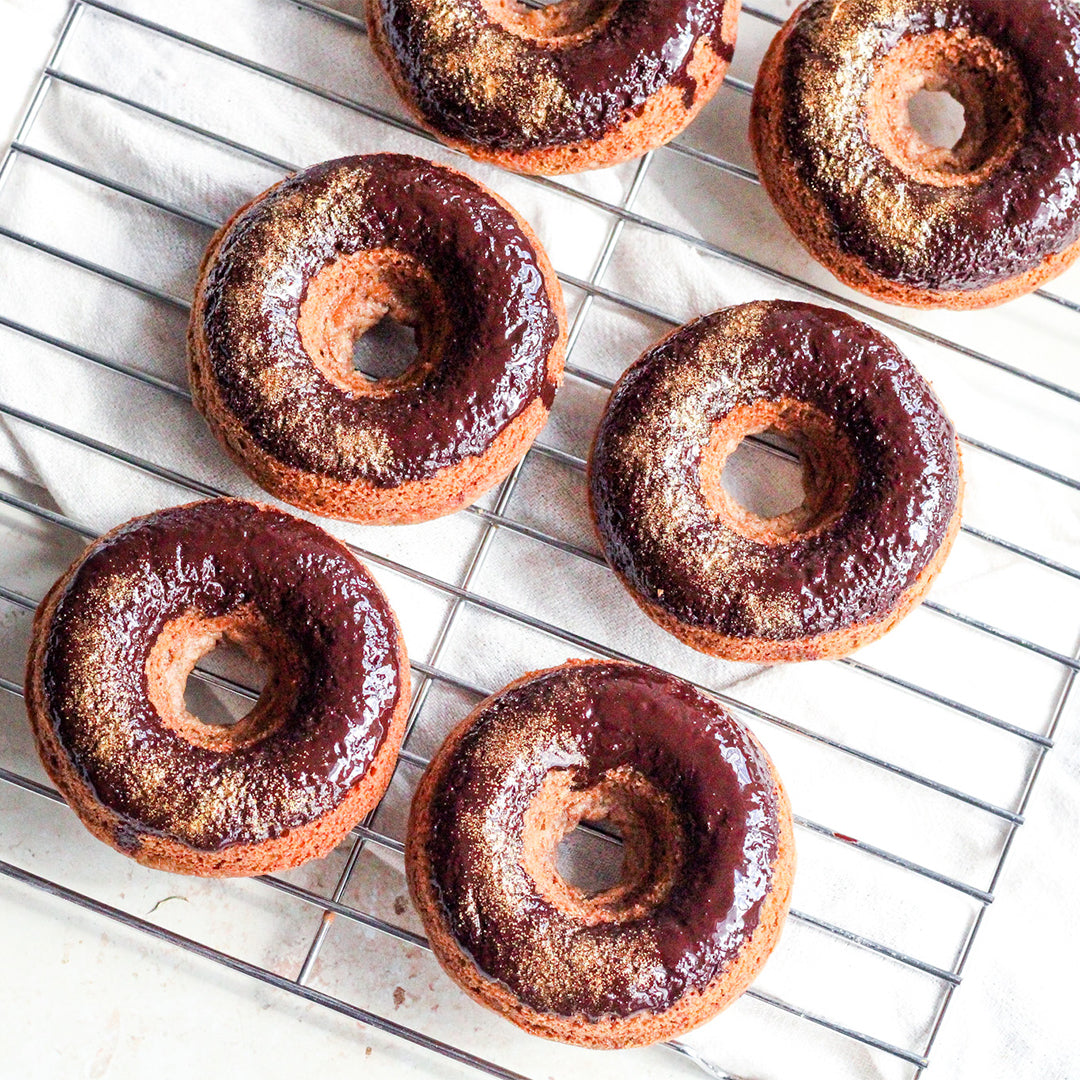 Vegan Vanilla Doughnuts