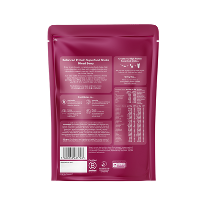 Balanced Protein Superfood Shake Mixed Berry